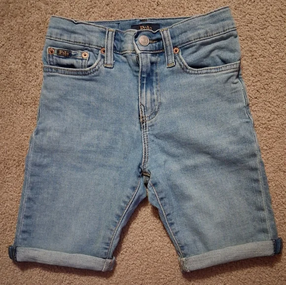Ralph Lauren Sullivan Denim Shorts - Picture 2 of 10
